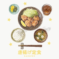 唐揚げ定食