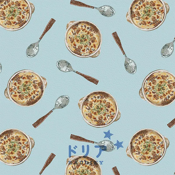 ドリア柄のデザイン