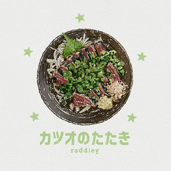 天ざる蕎麦  のイラスト