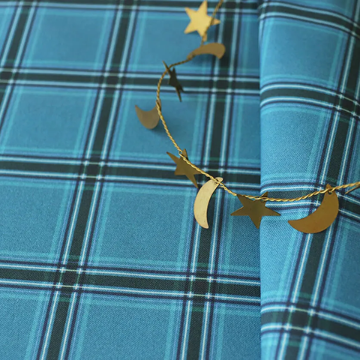 Plaidish(グレイッシュブルー)のテキスタイル