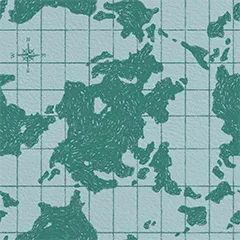 いつか見た地図のテキスタイル