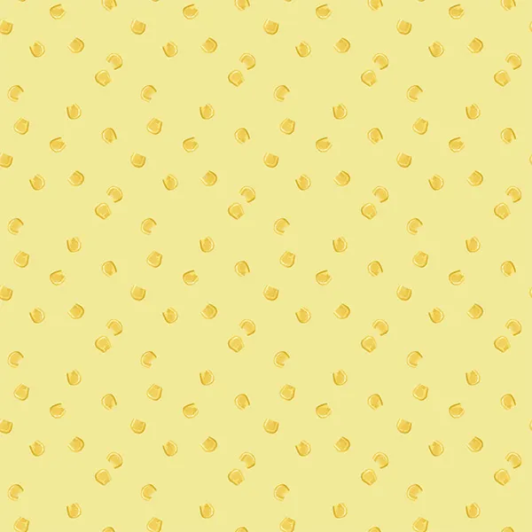 コーンポタージュ(小粒)柄のテキスタイル